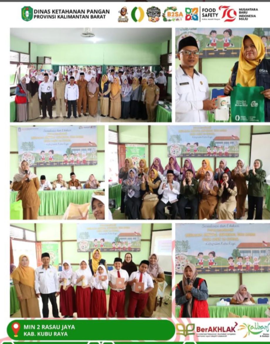 sosialisasi dan edukasi Pola Konsumsi Pangan B2SA, Edugame dan Dongeng B2SA Oleh Kampung Dongeng