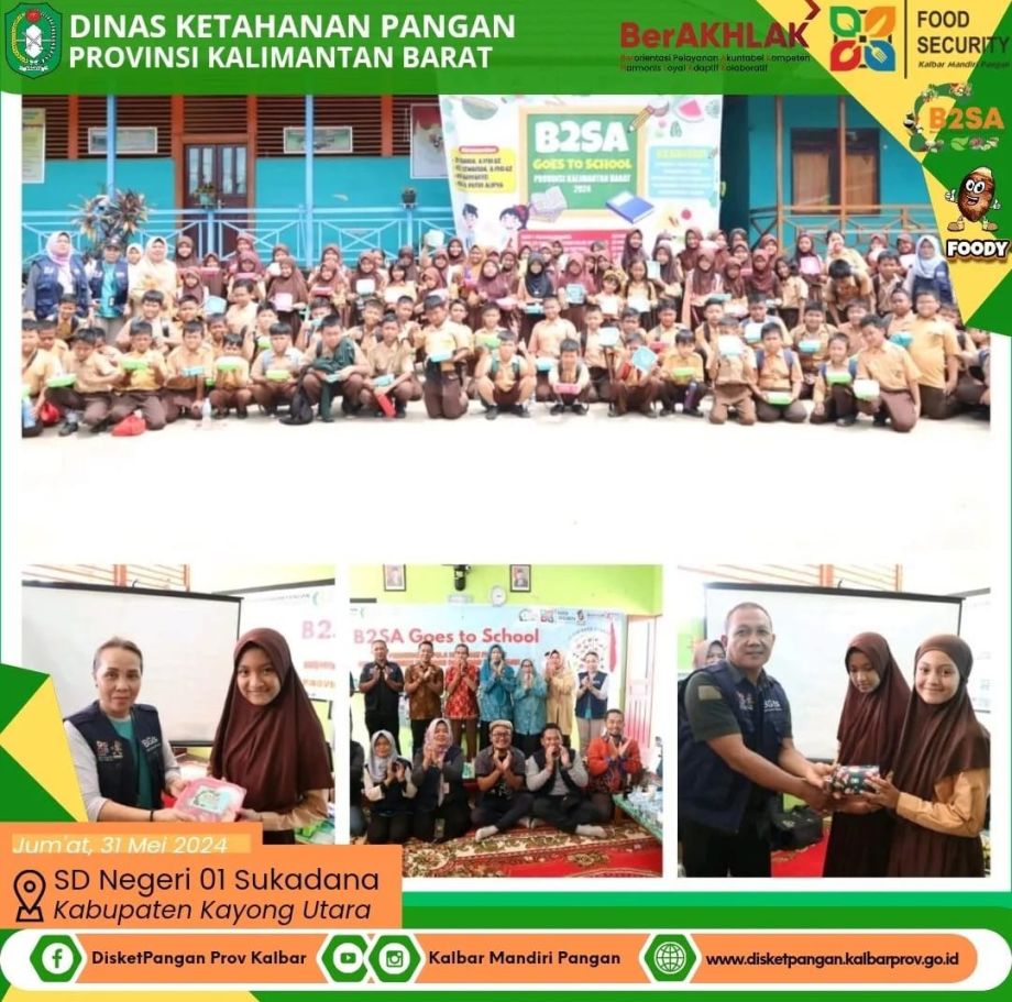 B2SA Goes To School SD N 1 Sukadana