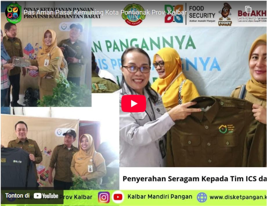 Pas Aman Pasar Kemuning Kota Pontianak Prov. Kalbar