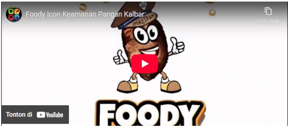 Foody Icon Keamanan Pangan Kalbar